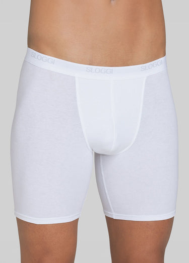 Boxer long fermé - Blanc Lot3