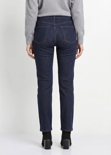 Jean mom en denim, spécial GRANDE TAILLE Bleu Brut