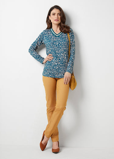 Jean couleur MORPHOSTYLE tissu stretch Miel