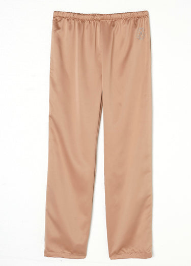 Pantalon Pyjama chic satin Beige
