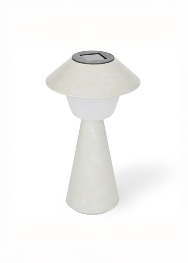 Lampe d'extérieur à énergie solaire Beige