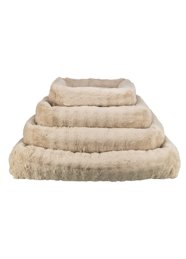Lit rembourré clair ELLI, pour animaux Sable