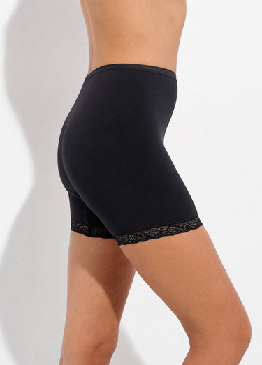 Panty court seconde peau - lot de 2 Noir Lot2