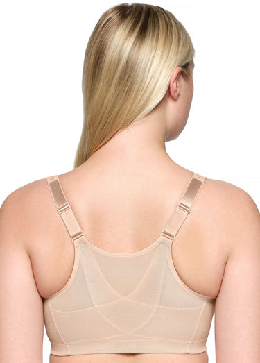 Soutien-gorge MagicLift Grandes Tailles Aide à la Posture, Fermeture Frontale, Sans Armatures n°1265 Chair