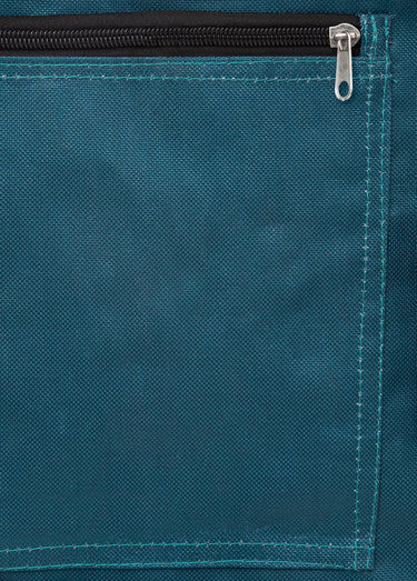 Chariot de courses compact en tissu Bleu