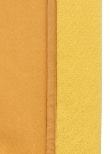 Rideau isolant oeillets métal, 140x260cm Ocre