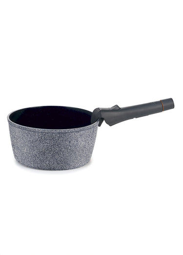 Batterie 7 pièces alu tous feux antiadhésif Cappuccino Noir