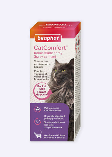 Spray anti stress pour chat/chaton Blanc
