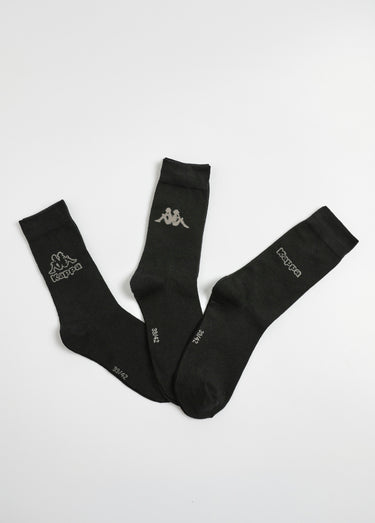 Chaussettes assorties coton majoritaire Noir