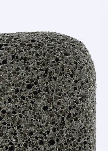 Pierre ponce exfoliante en verre recyclé Noir