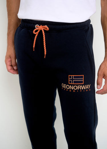 Pantalon de jogging lien contrasté Marine