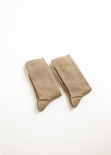 Mi-bas sans compression chauds - lot de 2 paires Beige Lot2