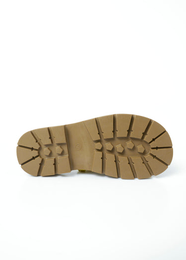Sandales semelle compensée avec boucles Dore