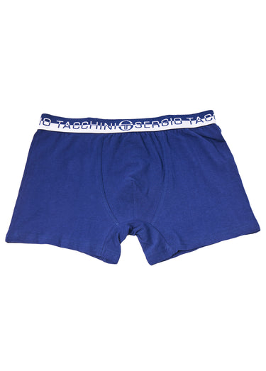Boxer uni ceinture avec logo Bleu