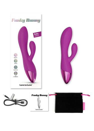 Sextoy double stimulation FUNKY BUNNY Violet