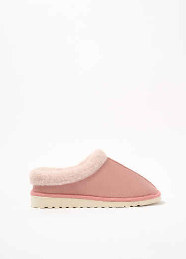 Chaussons doux fourrés largeur confort Rose