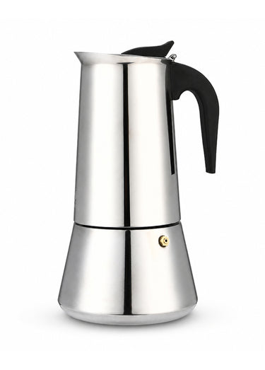 Cafetière italienne inox 600ml / 12 tasses Gris