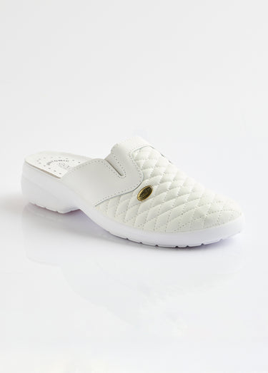 Sabots mixtes grande largeur Blanc