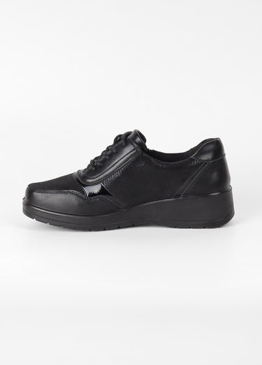Derbies confort semelle compensée Noir