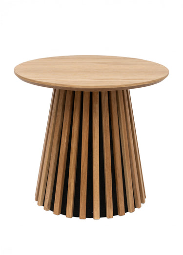 Table d'appoint, placage chêne clair Chêne