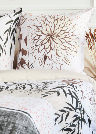 Parure housse de couette coton KOHANA Imprime