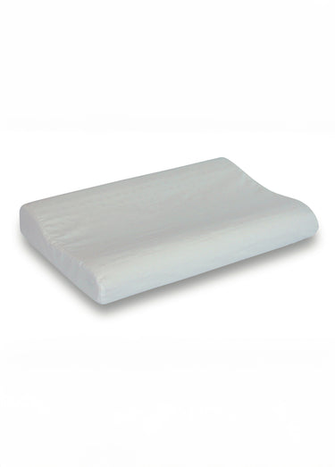 Oreiller monobloc ergonomique mémoire de forme Blanc