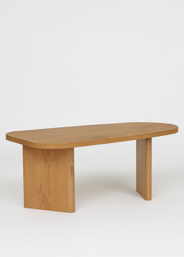 Table basse forme organique aspect naturel Naturel