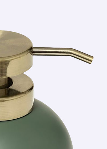 Distributeur de savon chic, forme boule Vert