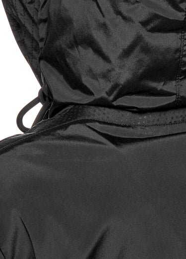 Parka déperlante capuche resserrable Noir