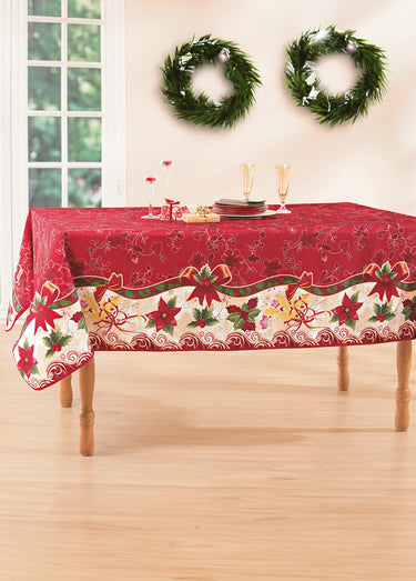 Nappe de Noël anti-tâches Imprime
