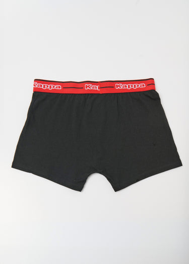Boxer avec ceinture contrastante Rouge