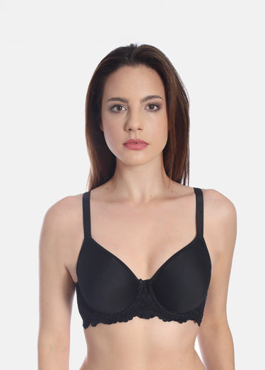 Soutien-gorge coque dentelle Noir