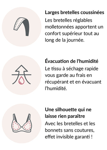 Soutien-gorge MagicLift sans coutures Chair
