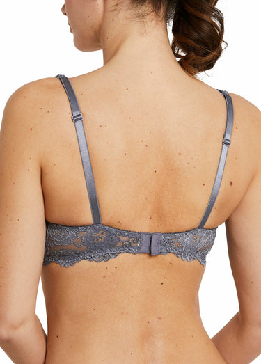 Soutien-gorge dentelle avec armatures Gris