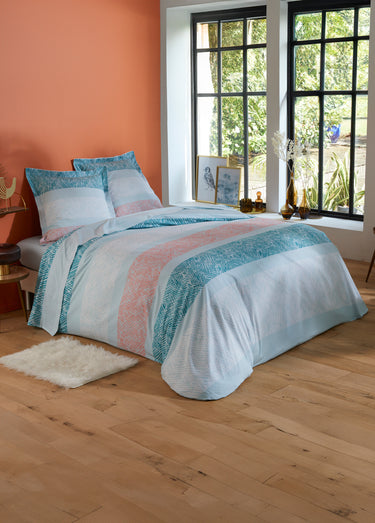 Housse de couette jeu de rayures Imprime