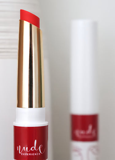 Rouge à lèvres vegan, fini brillant Rouge