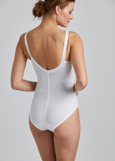 Body gainant sans armatures dentelle Blanc