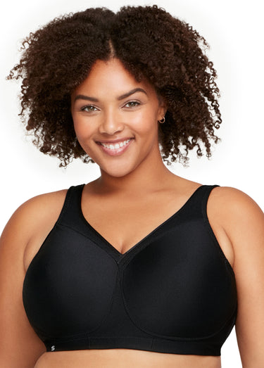 Soutien-gorge Sport MagicLift grande taille Noir
