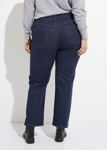 Jean 5 poches denim coupe cigarette Brut