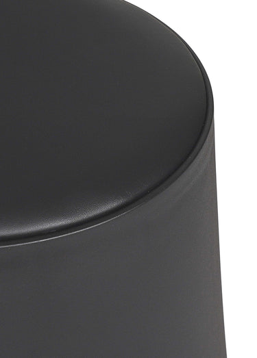 Tabouret d'appoint empilable tendance EVE Noir