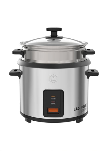 Cuiseur à riz électrique 1L inox Gris