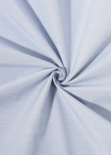 Coupon tissu micro carreaux, Lilou Bleu/Noir