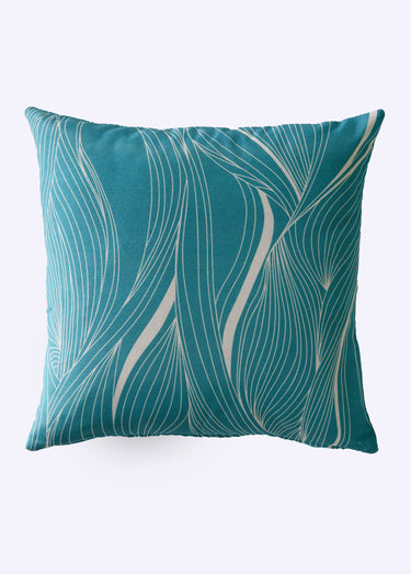 Housse de coussin carrée imprimée Imprimé vague