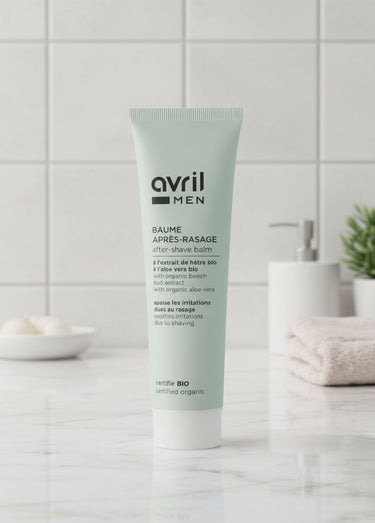Baume après-rasage BIO pour homme Blanc