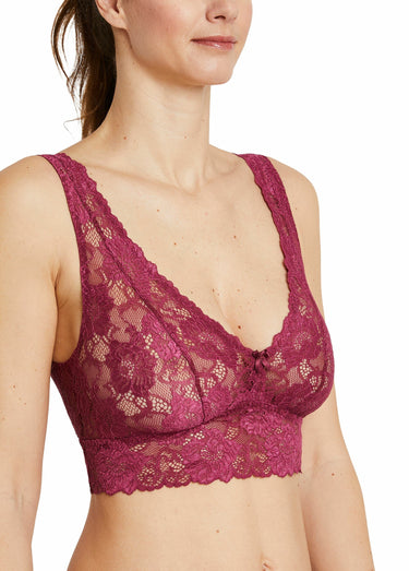 Soutien-gorge brassière sans armatures Framboise