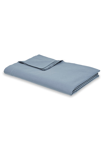 Drap plat coton uni Denim