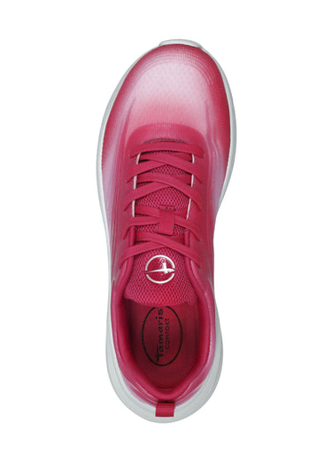 Baskets sportwear semelle confort épaisse Rouge