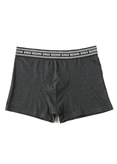 Boxer uni coton mélangé Gris Chine