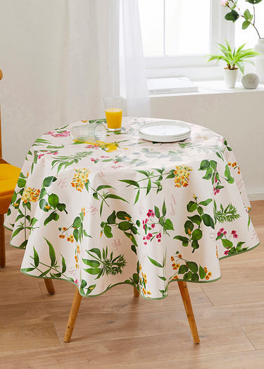 Nappe en toile cirée imprimé fleuri Imprime
