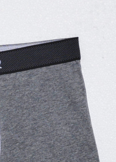 Boxers ceinture élastiquée avec logo Gris Fonce